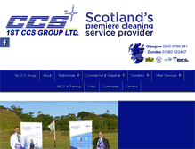 Tablet Screenshot of 1stccsgroup.co.uk